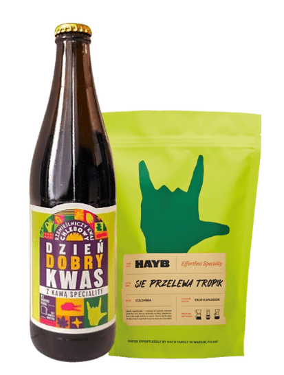 kwas chlebowy z kawą speciality hab, tropik, Putka, wolny Kraft, rzemieślniczy kwas chlebowy, bez cukru i konserwantów